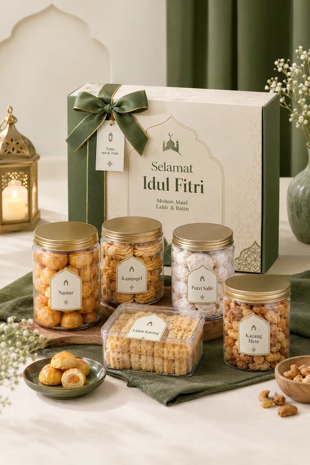Hampers Kue Kering dan Camilan Lebaran